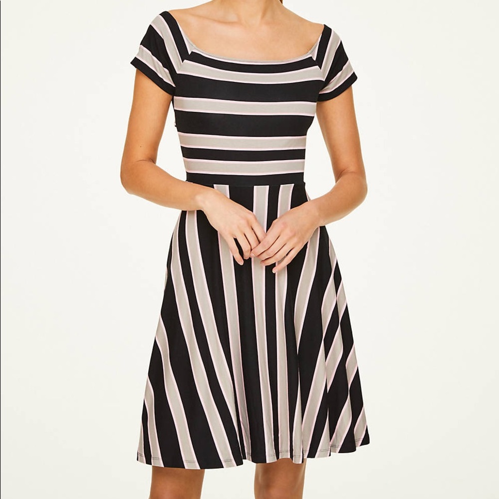 Loft flare dress
